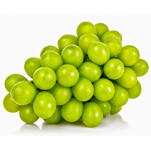 Fresh green grapes fruit bunch for healthy snacks at Euro Hyper Market