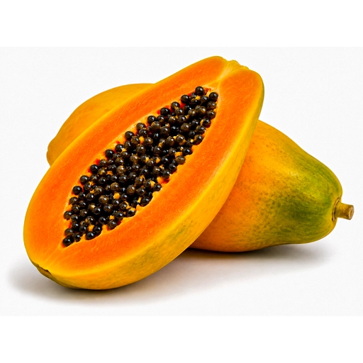 Fresh papaya papita fruit for snacks and fruit salads at Euro Hyper Market