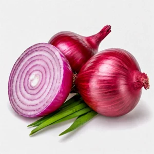 Fresh red onion piyaz for cooking and salads at Euro Hyper Market