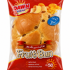 Dawn Fruit Bun soft fresh bakery bun for snacks and tea at Euro Hyper Market