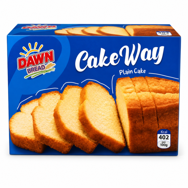 Dawn Plain Cake Large soft fresh cake for tea time at Euro Hyper Market