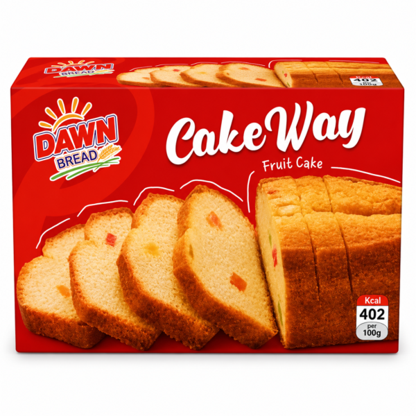 Dawn Fruit Cake Large soft fresh cake for tea time at Euro Hyper Market