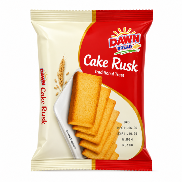 Dawn Crispy Tasty Cake Rusk 80g tea time snack at Euro Hyper Market