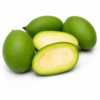 Fresh green mango kairi fruit for chutney and achar at Euro Hyper Market