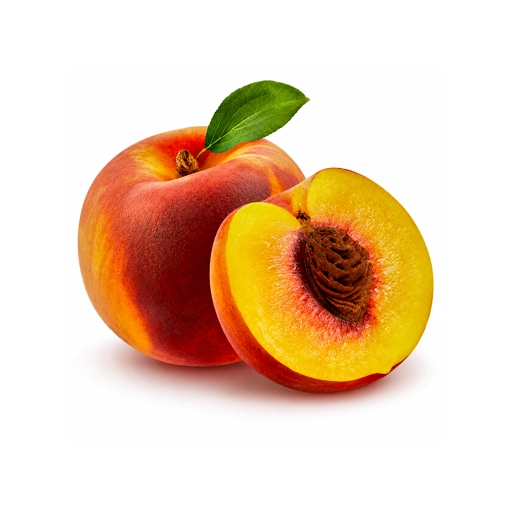 Fresh peach aaru fruit at Euro Hyper Market